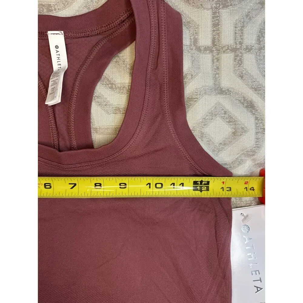 Athleta Momentum Seamless Tank XXS | Workout Yoga Running Activewear Top NWT - Picture 3 of 7